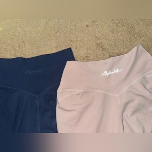 Bundle deal alphalete leggings crossover